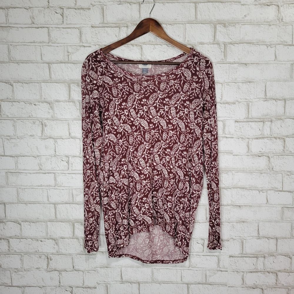 Old‎ Navy comfy printed long sleeve top